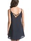 cheap Women&#039;s Dresses-Women&#039;s Strap Dress Short Mini Dress Black Navy Blue Sleeveless Solid Colored Basic Slim S M L XL XXL 3XL 4XL 5XL 6XL