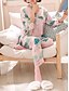 cheap Pajamas &amp; Loungewear-Women&#039;s Deep V Suits Pajamas - Print, Solid Colored