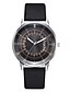 cheap Dress Classic Watches-Men&#039;s Sport Watch Quartz Fashion Chronograph Creative Casual Watch Analog Black / White White Black / Two Years / Leather