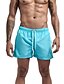 cheap Men&#039;s Swimwear-Men&#039;s Basic Bottoms Swimsuit Solid Colored Swimwear Bathing Suits Light Blue White Black