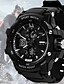 cheap Digital Watches-SKMEI Men&#039;s Digital Watch Navy Seal Watch Digital Fashion Water Resistant / Waterproof Calendar / date / day Dual Time Zones Analog - Digital Black Blue Orange / Silicone