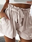 halpa Plusz méretű nadrágok-Women&#039;s Basic Shorts Pants - Solid Colored Black Khaki Beige S / M / L