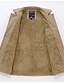 cheap Women&#039;s Outerwear-Women&#039;s Daily Chinoiserie Winter Regular Jacket, Solid Colored Turndown Long Sleeve Cotton Green / Black / Khaki / Slim