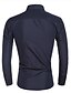 abordables Camisas de hombre-Hombre Camisa Un Color Tops Blanco Negro Azul Marino