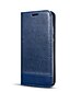 baratos Capa Samsung-Capinha Para Samsung Galaxy S9 / S9 Plus / S8 Plus Porta-Cartão / Flip Capa Proteção Completa Sólido Rígida PU Leather