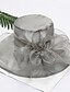Χαμηλού Κόστους Καπέλο για πάρτι-Καπέλα Καλύμματα Κεφαλής Τούλι Οργάντζα Τύπου bucket Ψάθινο καπέλο Καπέλο ηλίου Γάμου Πάρτι Τσαγιού Πεπαλαιωμένο Στυλ Με Ψεύτικο Μαργαριτάρι Ακουστικό Καπέλα