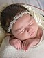 cheap Kids&#039; Headpieces-Toddler Unisex Basic / Sweet Solid Colored Floral Acrylic Hair Accessories Beige One-Size / Headbands