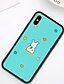 cheap iPhone Cases-Case For iPhone XS Max XR XS X Back Case Soft Cover TPU Cartoon style creative bunny pattern cartoon Soft TPU for iPhone 8 Plus 7 Plus 7 6 Plus 6 8