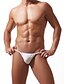 abordables Ropa interior masculina exótica-Hombre 1 Pieza Básico G-string Underwear - Normal Baja cintura Bleu Ciel Blanco Negro M L XL