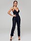 cheap Prom Dresses-Jumpsuits Prom Dresses Sexy Dress Party Wear Formal Evening Ankle Length Sleeveless Spaghetti Strap Sequined Backless with Beading Sequin Tassel 2024
