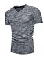 cheap Men&#039;s Clothing-Men&#039;s T shirt Solid Colored Tops Black Khaki Green