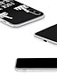 Χαμηλού Κόστους iPhone Θήκες-περίπτωση για iphone x 8 συν πίσω περίπτωση μαλακό κάλυμμα tpu η λέξη δάχτυλο λευκά φτερά μαλακό tpu για το iphone 7 plus 7 6 plus 6 5 se 5s 5 8