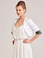 cheap Wraps &amp; Shawls-Half Sleeve Satin Wedding / Party / Evening Women&#039;s Wrap With Lace Shrugs