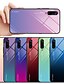 abordables Coques Xiaomi-Coque Pour Xiaomi Xiaomi Mi Max 3 / Xiaomi Mi 8 Lite / Xiaomi Mi 9 Miroir Coque Couleur Pleine Dur Verre Trempé / Xiaomi Mi 6