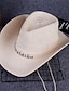cheap Men&#039;s Hats-Unisex Straw Hat Sun Hat Straw Active Basic Cute - Striped Color Block Spring Summer Khaki Beige Gray