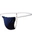 abordables Ropa interior masculina exótica-Hombre 1 Pieza Básico G-string Underwear - Normal Baja cintura Bleu Ciel Blanco Negro M L XL