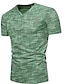 cheap Men&#039;s Clothing-Men&#039;s T shirt Solid Colored Tops Black Khaki Green