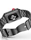 cheap Smartwatch Bands-Watch Band for Apple Watch Series 4/3/2/1 Apple Classic Buckle Stainless Steel Wrist Strap