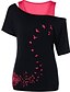 economico T-Shirt da donna-T-shirt Per donna Monocolore Viola