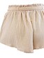 cheap Women&#039;s Pants-Women&#039;s Street chic Shorts Pants - Solid Colored Blushing Pink Beige M L XL