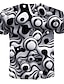 cheap Men&#039;s 3D T-shirts-Men&#039;s T shirt Tee Designer Summer Graphic Short Sleeve Round Neck Daily Print Clothing Clothes Designer White