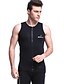 cheap Wetsuits &amp; Diving Suits-Dive&amp;Sail Men&#039;s Wetsuit Top 3mm Neoprene Top Thermal Warm Quick Dry High Elasticity Sleeveless Swimming Diving Surfing Scuba Solid Colored Spring Summer Winter / Athleisure