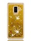 billige Samsung-etui-Etui Til Samsung Galaxy Galaxy A7(2018) / A5 (2017) / A8 2018 Flydende væske / Glitterskin Bagcover Glitterskin Blødt TPU