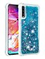 economico Cover Samsung-Custodia Per Samsung Galaxy A6 (2018) / A6+ (2018) / Galaxy A7(2018) Resistente agli urti / Liquido a cascata / Transparente Per retro Glitterato Morbido TPU