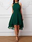 cheap Women&#039;s Dresses-Women&#039;s Plus Size Chiffon Dress Chiffon Knee Length Dress - Sleeveless Chiffon Slim Wine White Black Blue Purple Green Navy Blue S M L XL XXL XXXL XXXXL XXXXXL