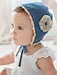 זול כובעים ומצחיות לילדים-מידה אחת פול כובעים ומצחיות כותנה תחרה / פרח / מסוגנן פרחוני / אחיד וינטאג&#039; / פעיל / בסיסי בנות פעוטות / תינוק / מתוק / בוהו / מתוחכם