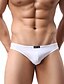 cheap Men&#039;s Exotic Underwear-Men&#039;s 1 Piece Basic G-string Underwear - Asian Size Low Waist White Black Red M L XL
