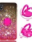 cheap iPhone Cases-Case For Apple iPhone XR / iPhone XS Max Glitter Shine / Ring Holder Back Cover Color Gradient Soft TPU for ir iPhone 6/6 Plus/6s/6s Plus/7/7 Plus/8/8 Plus/X/Xs