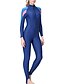 cheap Wetsuits &amp; Diving Suits-Dive&amp;Sail Women&#039;s Rash Guard Dive Skin Suit Diving Suit SPF50 UV Sun Protection Quick Dry Full Body Front Zip - Diving Snorkeling
