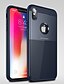 זול נרתיקים לאייפון-מגן עבור Apple iPhone XS / iPhone XR / iPhone XS Max עמיד בזעזועים כיסוי אחורי אחיד קשיח מתכת