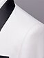 levne Smokingové obleky-pánská párty večerní kostýmy šálový límec přizpůsobený střih jednořadý jednořadý jednotlačítkový rovný s klapkami jednobarevný