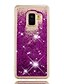 billige Samsung-etui-Etui Til Samsung Galaxy Galaxy A7(2018) / A5 (2017) / A8 2018 Flydende væske / Glitterskin Bagcover Glitterskin Blødt TPU