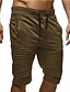abordables Pantalons &amp; Shorts Homme-Men‘s Basic EU / US Size Chinos / wfh Sweatpants Pants - Solid Colored Layered Black Red Dark Gray M L XL / Drawstring