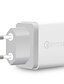 Недорогие Кабели и зарядные устройства-SpedCrd Быстрое зарядное устройство Зарядное устройство USB Стандарт США / Евро стандарт / Стандарт Великобритании Несколько разъемов / QC 3.0 3 USB порта 3 A 100~240 V для Универсальный