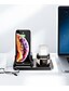 cheap Phone Mounts &amp; Holders-Desk Mount Stand Holder Stand with Adapter Magnetic Type / 360°Rotation ABS Holder