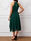 cheap Women&#039;s Dresses-Women&#039;s Plus Size Chiffon Dress Chiffon Knee Length Dress - Sleeveless Chiffon Slim Wine White Black Blue Purple Green Navy Blue S M L XL XXL XXXL XXXXL XXXXXL