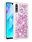 זול נרתיקים ל-Huawei-מגן עבור Huawei Huawei P20 / Huawei P20 Pro / Huawei P20 lite עמיד בזעזועים / נוזל זורם / שקוף כיסוי אחורי זוהר ונוצץ רך TPU / P10 Lite