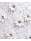 olcso 子供用ドレス-Princess Medium Length Flower Girl Dresses Party Satin Sleeveless Jewel Neck with Belt 2022