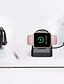 Χαμηλού Κόστους Smartwatch Βάσεις &amp; Στηρίγματα-Apple Watch Βάση με Αντάπτορα Μεταλλικό Κρεβάτι / Γραφείο