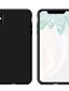 tanie Etui do iPhone&#039;ów-Kılıf Na Jabłko iPhone XS / iPhone XR / iPhone XS Max Odporny na wstrząsy Osłona tylna Solidne kolory Miękka Silikon