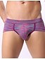 cheap Men&#039;s Exotic Underwear-Men&#039;s Basic G-string Underwear - Normal 1 Piece Mid Waist Blue Purple Red L XL XXL