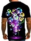 cheap Men&#039;s 3D T-shirts-Men&#039;s T shirt Tee Designer Summer Graphic 3D Short Sleeve Round Neck Daily Wear Club Print Clothing Clothes Designer Streetwear Exaggerated Black