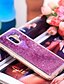 abordables Carcasas Samsung-Funda Para Samsung Galaxy Galaxy A7(2018) / A5 (2017) / A8 2018 Líquido / Brillante Funda Trasera Brillante Suave TPU