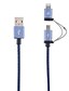 Χαμηλού Κόστους Καλώδιο και φορτιστές iPhone-Mini USB / Micro USB / Φωτισμός Καλώδιο 0.5 Μ (1.5Ft) Πλεκτό / Πιστοποίηση των ΝΧΙ / 1 ως 2 Αλουμίνιο / Δερματίνη Προσαρμογέας καλωδίου USB Για Macbook / iPad / Samsung