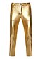 Χαμηλού Κόστους Παντελόνια-παντελόνι βασικού ανδρικού φόρεμα μονόχρωμο ολόσωμο χρυσό ασημί