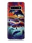 Недорогие Чехлы для Samsung-Кейс для Назначение SSamsung Galaxy S9 / S9 Plus / S8 Plus IMD / С узором Кейс на заднюю панель Животное ТПУ